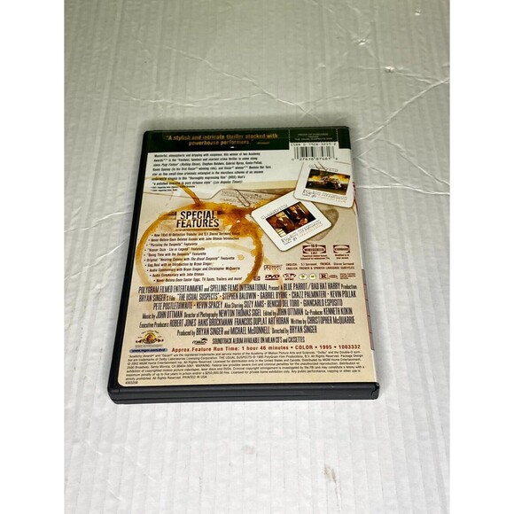 The Usual Suspects [DVD]Gabriel Byrne, Kevin Pollak, Kevin Spacey, Suzy Amis NEW - Picture 2 of 3